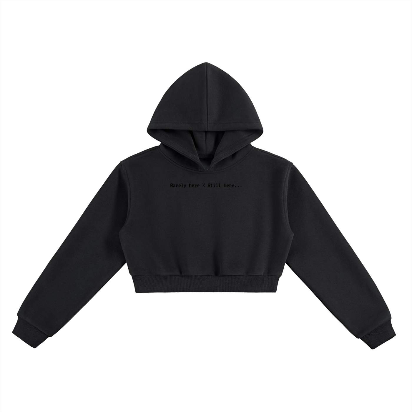 Essential Cropped Hoodie