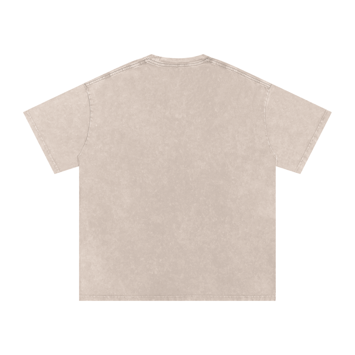 Snow Washed Oversized Cotton T-Shirt minimal GTP tee