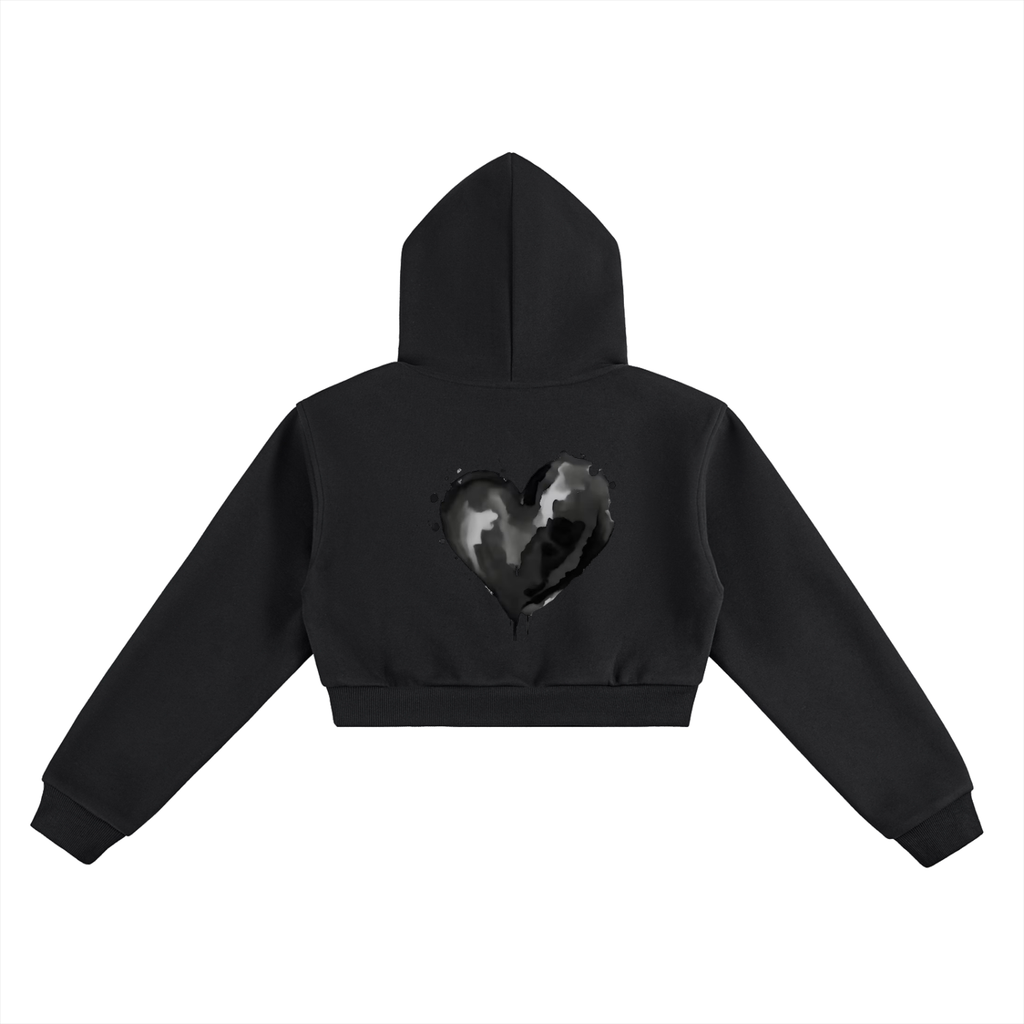 Essential Cropped Hoodie