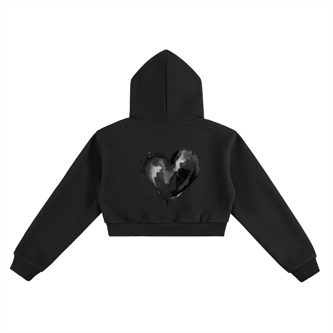 Essential Cropped Hoodie